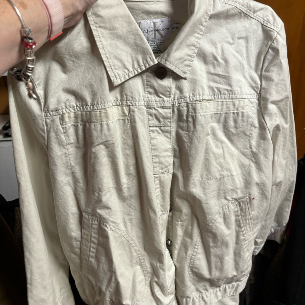 Calvin Klein summer jacket and crop pants